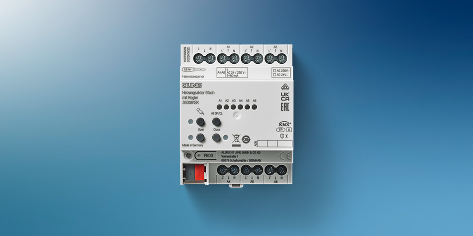 KNX Heizungsaktor 6-fach bei Rothe-Electronics in Rothenburg o.d.T