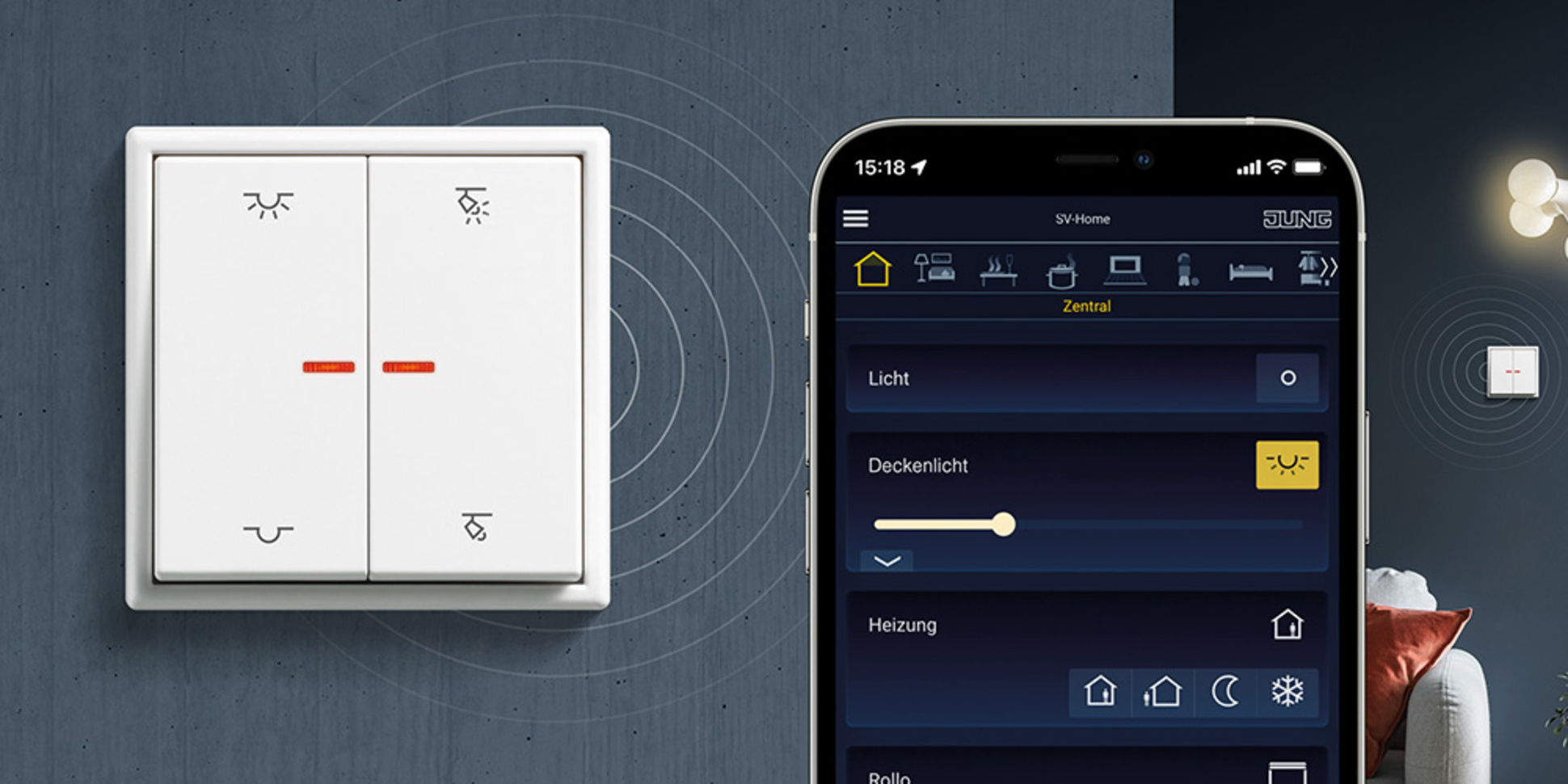 KNX RF Taster bei Rothe-Electronics in Rothenburg o.d.T